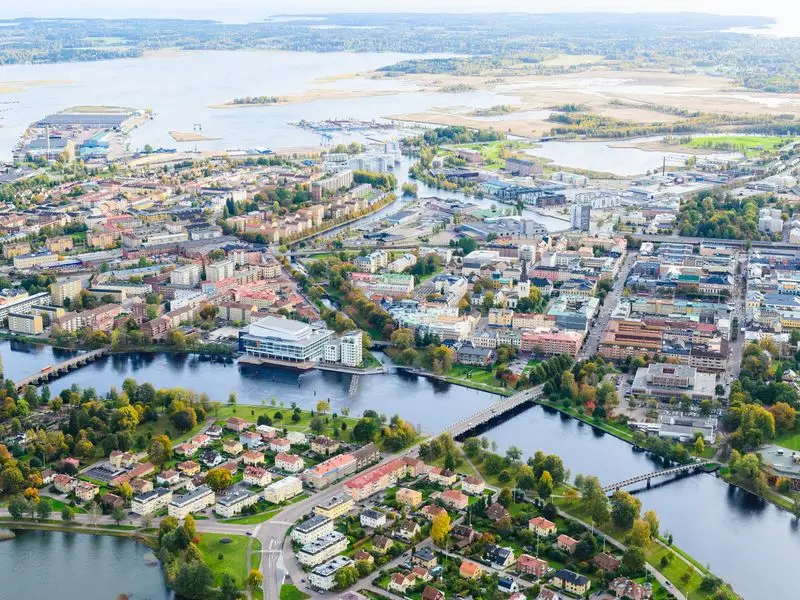 View of Karlstad, Sweden