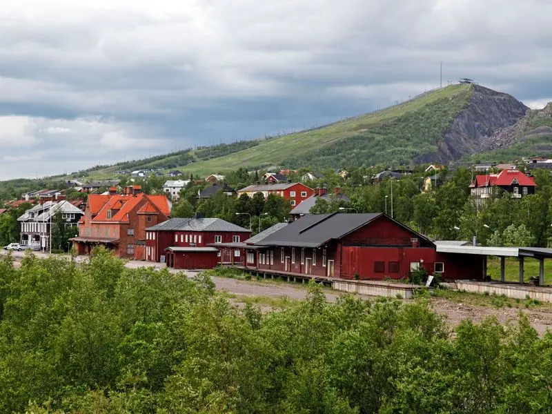 Veduta di Kiruna, Svezia