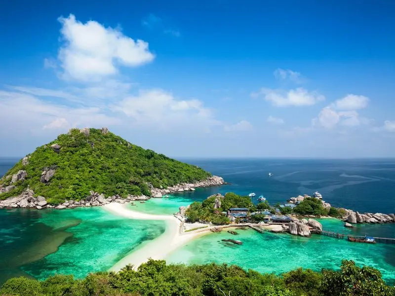 Veduta di Koh Samui, Thailandia