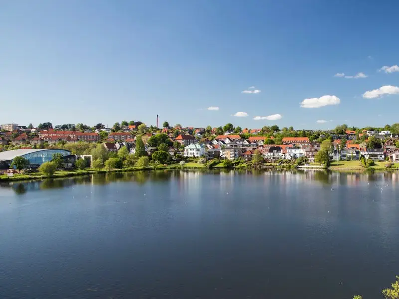 Veduta di Kolding, Danimarca