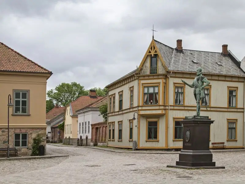Veduta di Kristianstad, Svezia