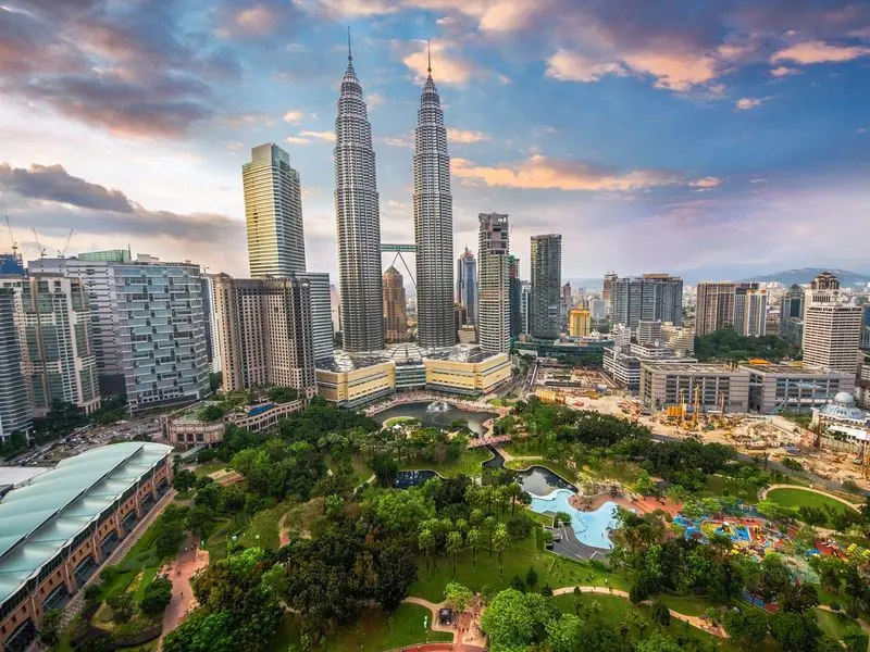 View of Kuala Lumpur, Malaysia