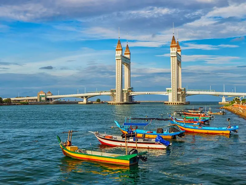 View of Kuala Terengganu, Malaysia