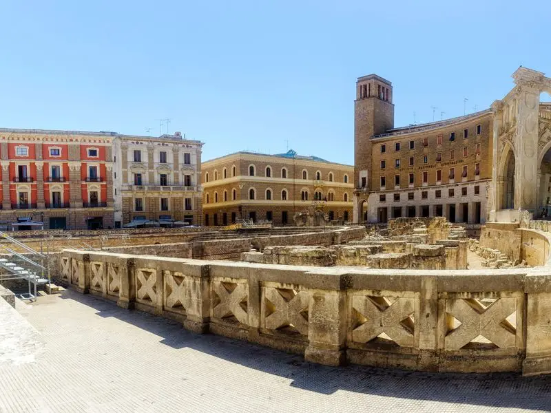 Vista de Lecce, Italia