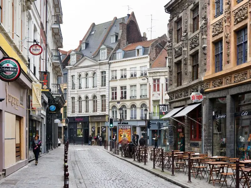 Vista de Lille, Francia