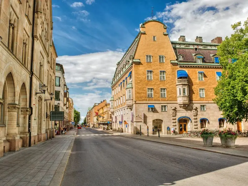 Veduta di Linköping, Svezia