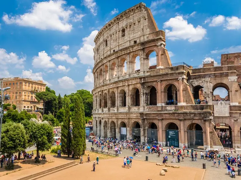 Veduta di Roma, Italia