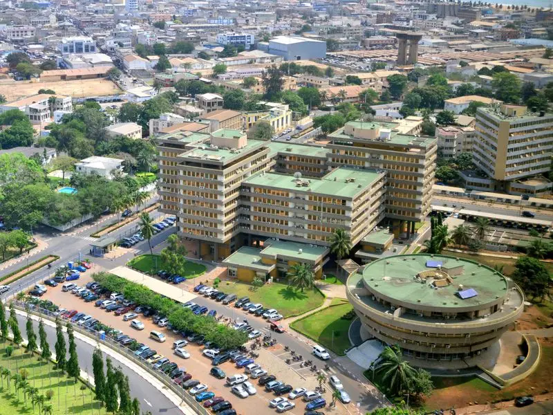 Vista de Lomé, Togo