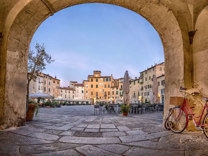 Vista de Lucca, Italia