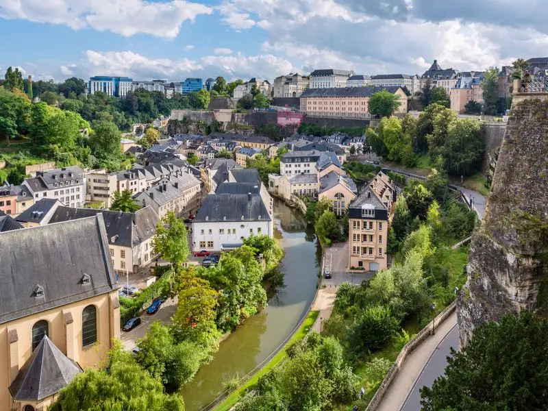 Ansicht von Luxemburg, Luxemburg