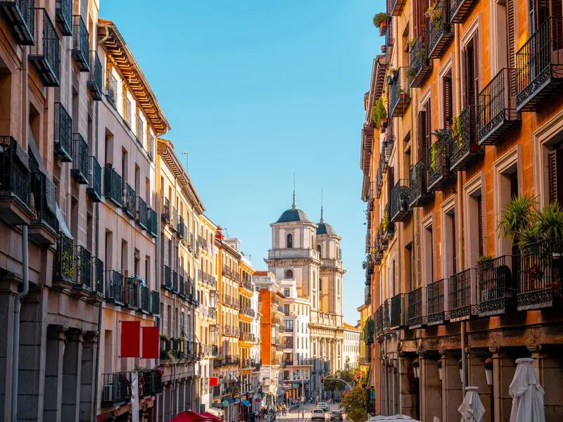 Veduta di Madrid, Spagna