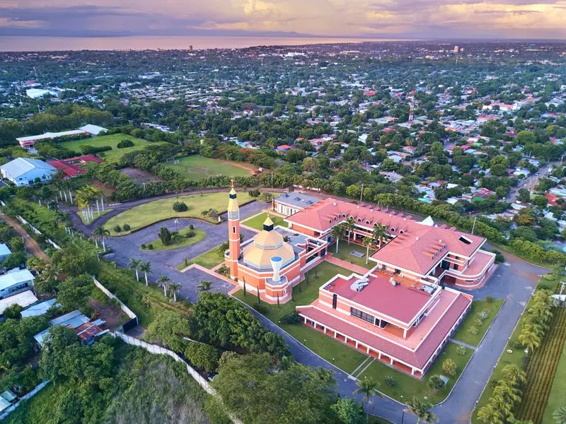 Veduta di Managua, Nicaragua