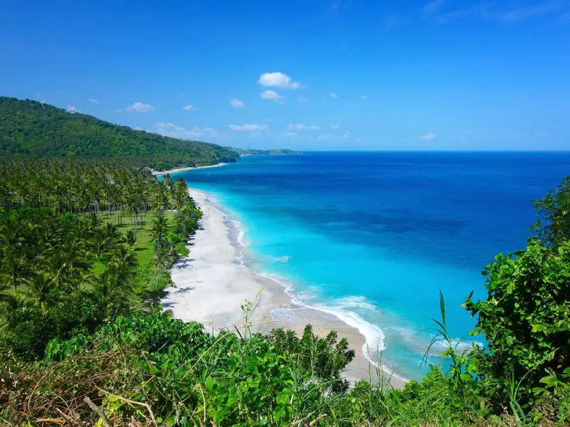 Vista de Mataram, Indonesia