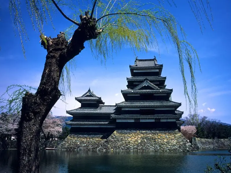 Vista de Matsumoto, Japón
