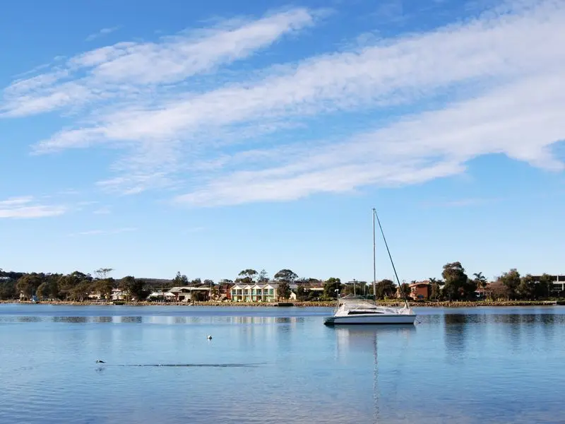 Ansicht von Merimbula, Australien