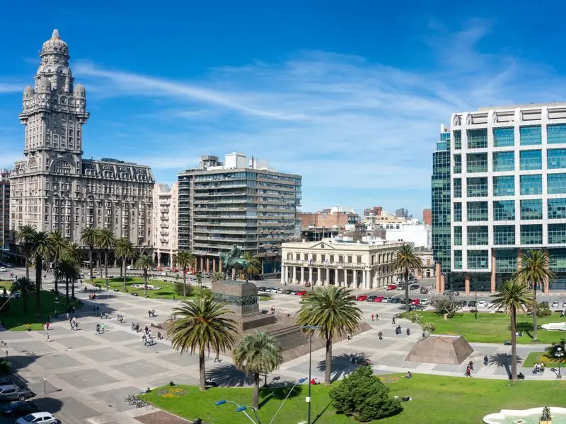 Vista de Montevideo, Uruguay