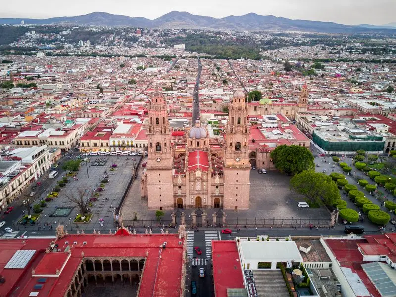 Ansicht von Morelia, Mexiko