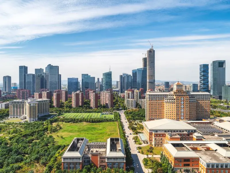 Ansicht von Nanjing, China