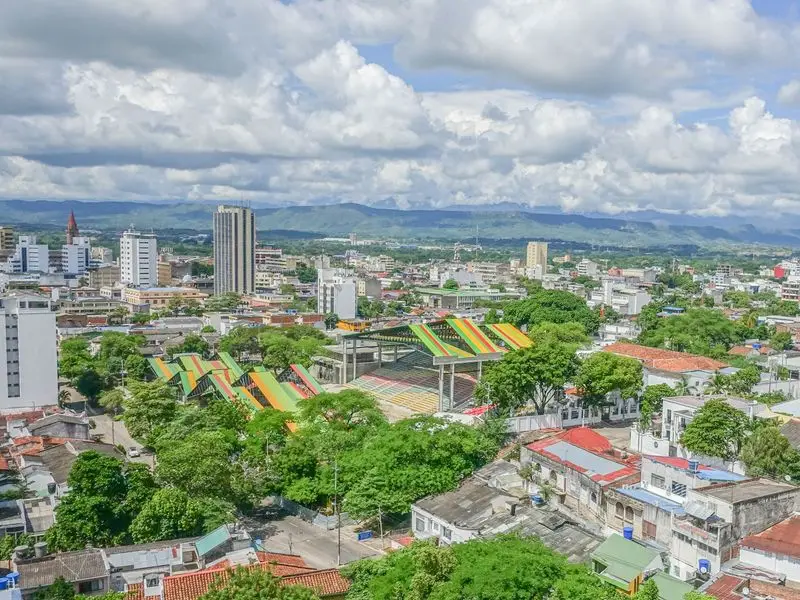 Veduta di Neiva, Colombia