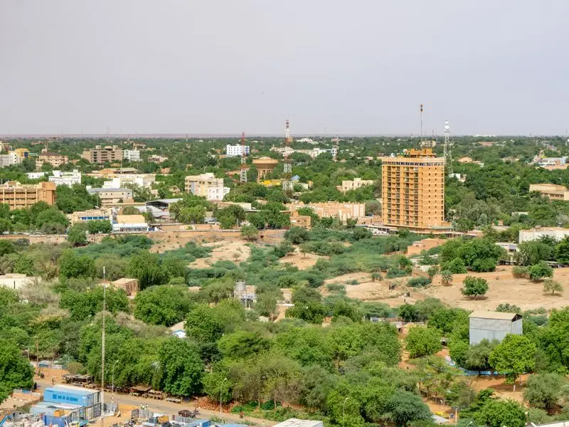 Veduta di Niamey, Niger