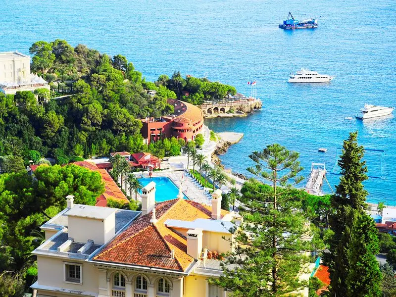 Ansicht von Nizza, Frankreich