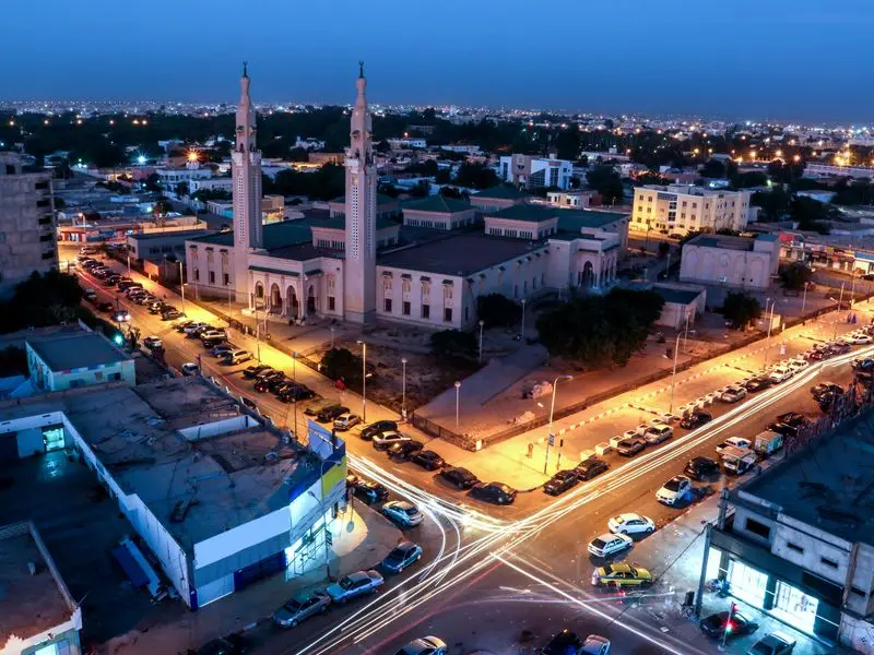 Vista de Nuakchot, Mauritania