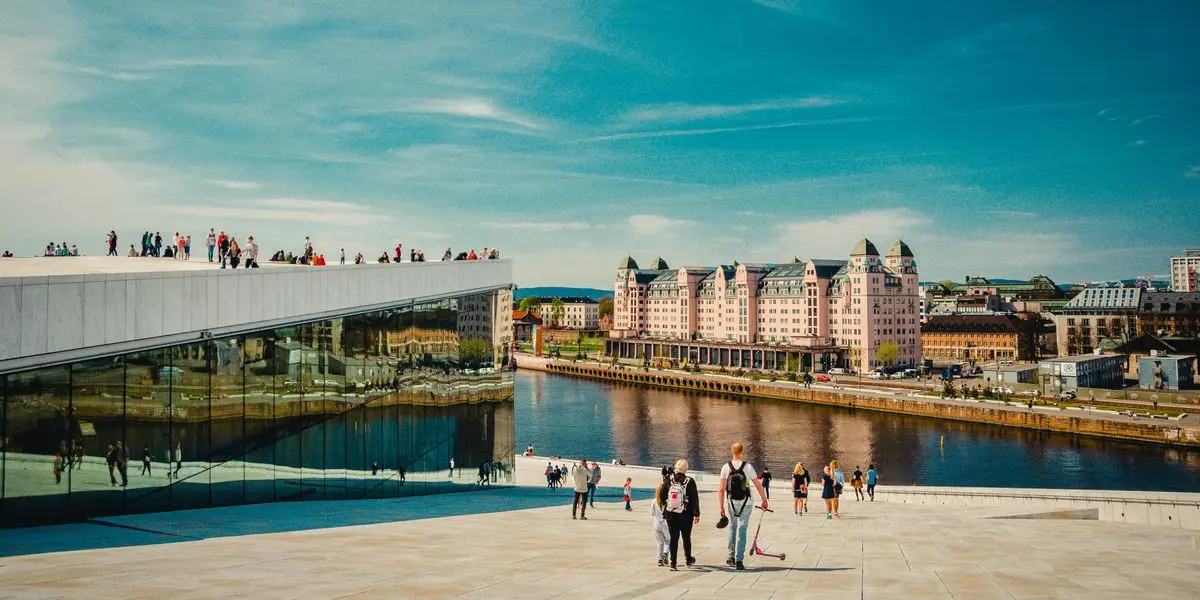 Veduta di Oslo, Norvegia