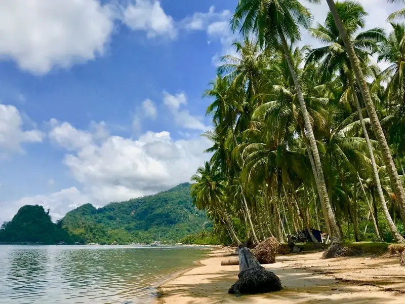 View of Padang, Indonesia