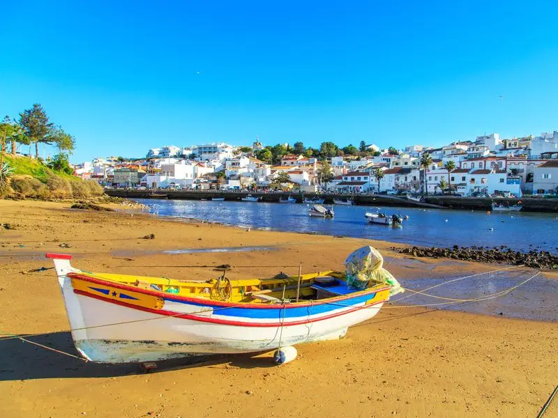 Vue de Portimão, Portugal