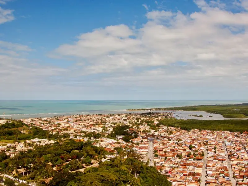 Veduta di Porto Seguro, Brasile