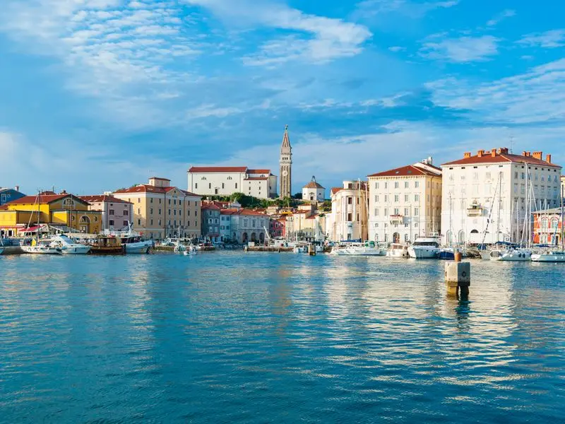 Veduta di Portorož, Slovenia
