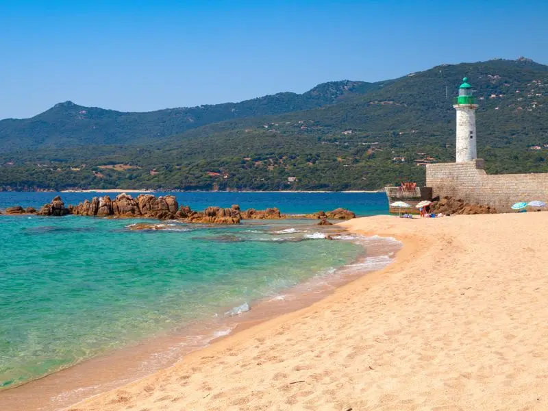 Veduta di Propriano, Francia