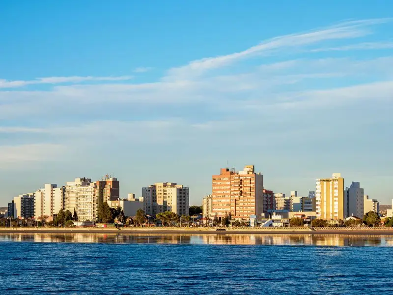 Veduta di Puerto Madryn, Argentina