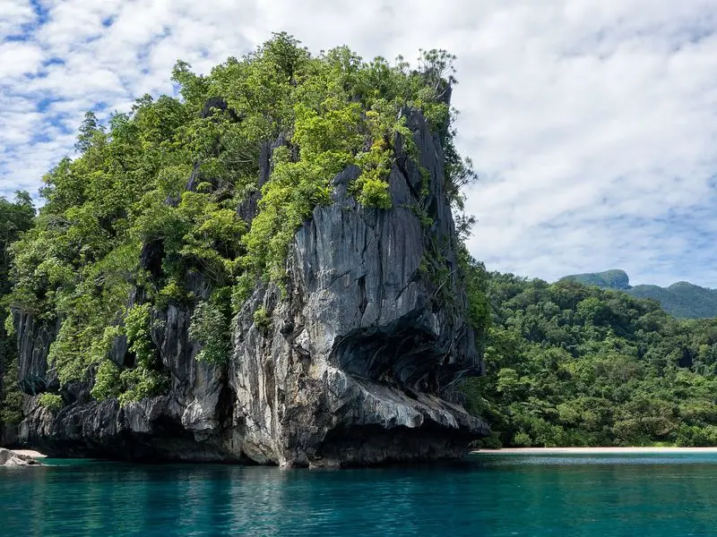 Veduta di Puerto Princesa, Filippine