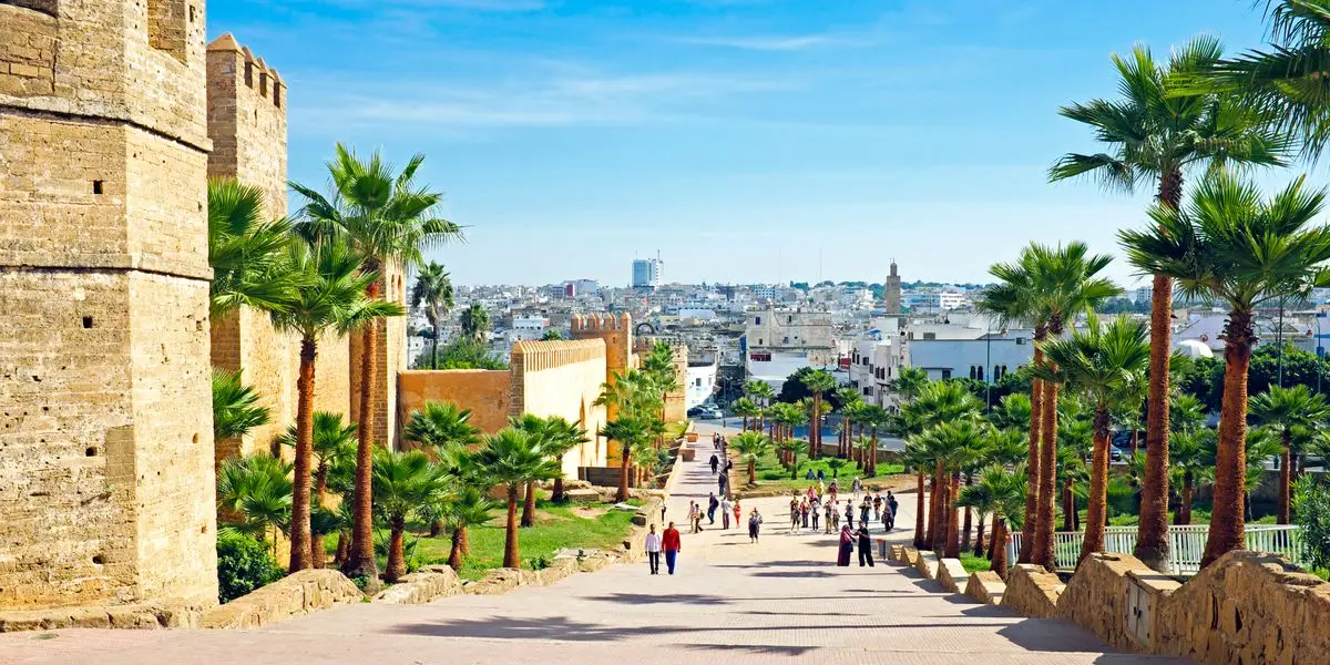 Veduta di Rabat, Marocco
