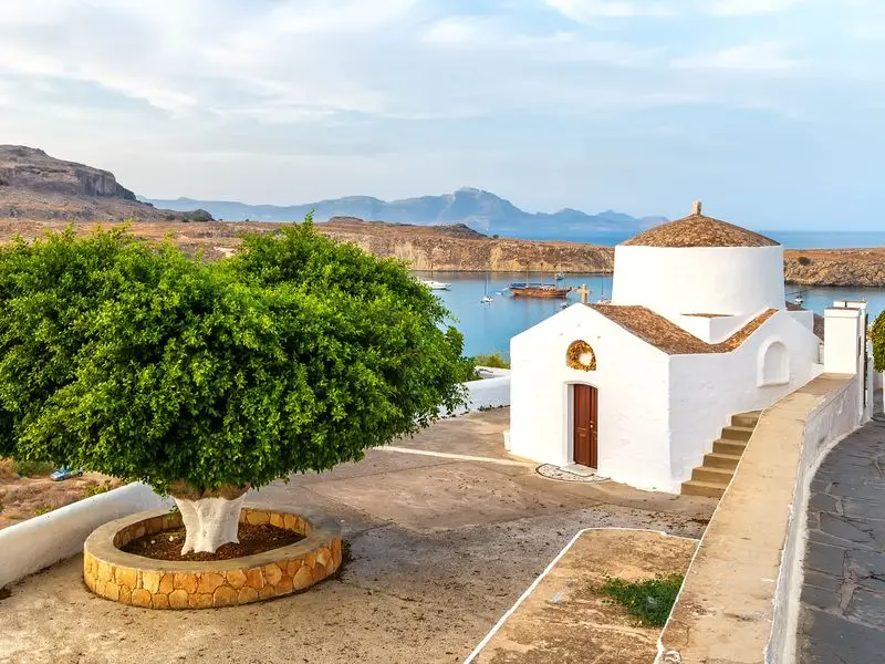 Vista de Rodas, Grecia