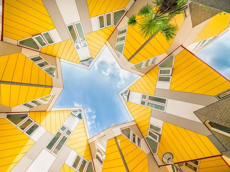 Veduta di Rotterdam, Paesi Bassi