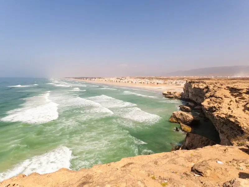 منظر لمدينة سالالاه، عُمان