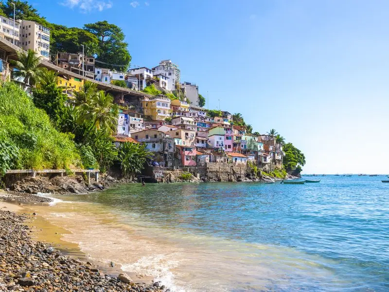 Veduta di Salvador, Brasile