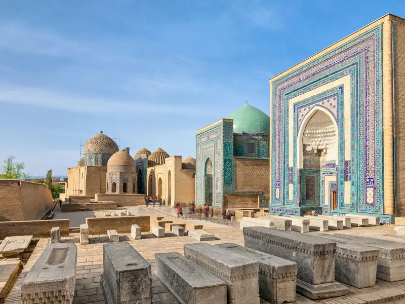 Ansicht von Samarqand, Usbekistan