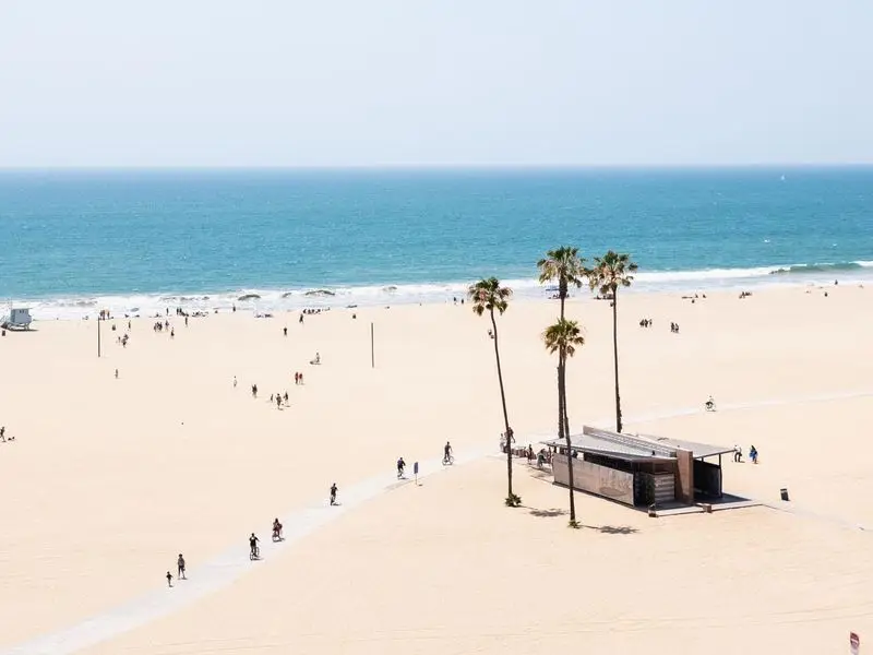 Ansicht von Santa Monica, Vereinigte Staaten