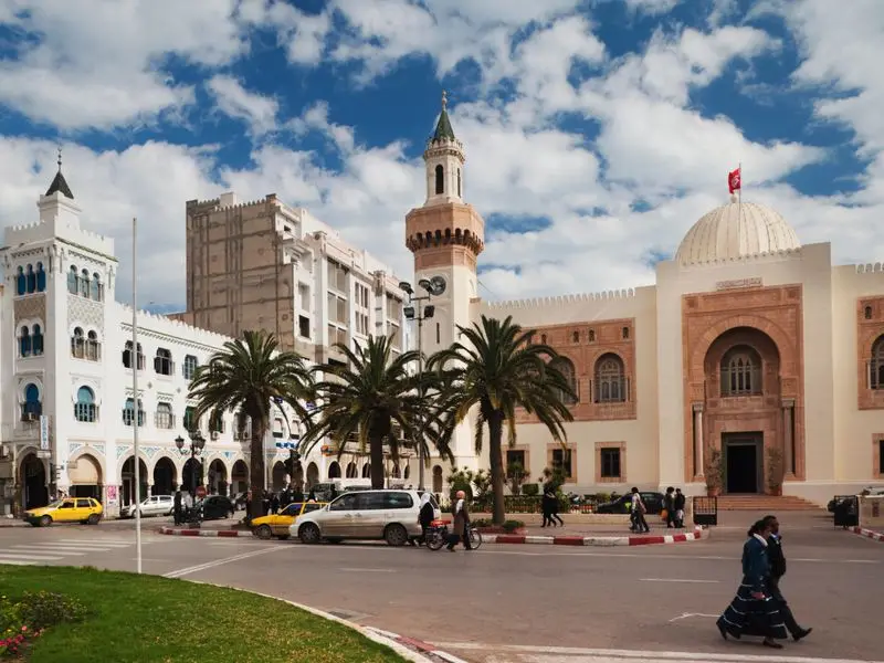Veduta di Sfax, Tunisia