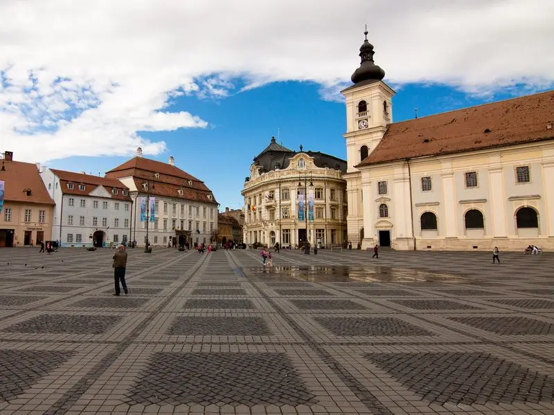 Sibiu, Romanya görünümü