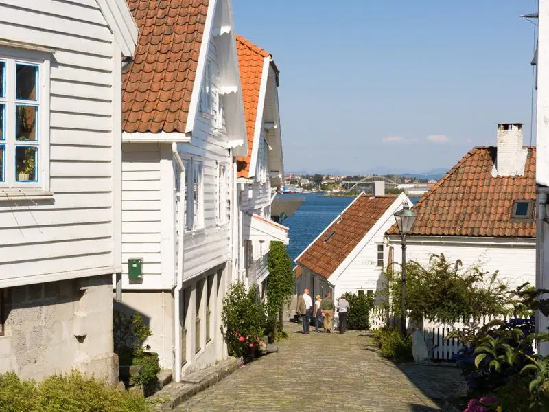 Ansicht von Stavanger, Norwegen