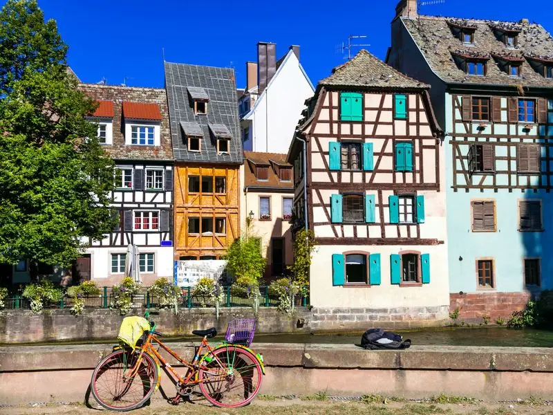 Ansicht von Straßburg, Frankreich