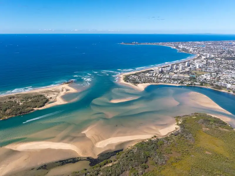 Veduta di Sunshine Coast, Australia