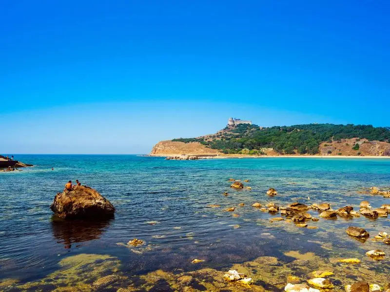 Veduta di Tabarka, Tunisia