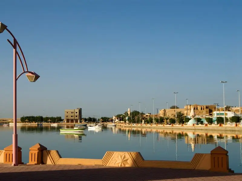 Ansicht von Tabuk, Saudi-Arabien