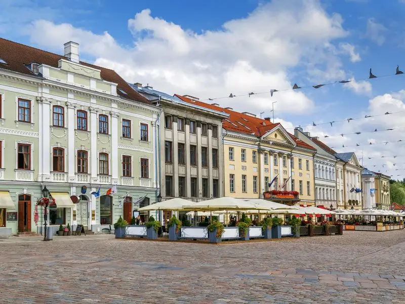 Veduta di Tartu, Estonia