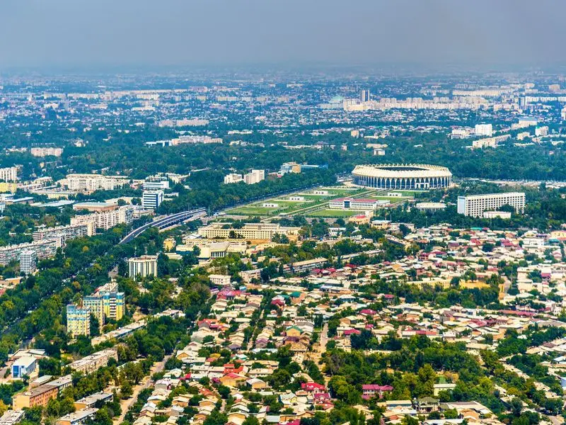 Ansicht von Taschkent, Usbekistan